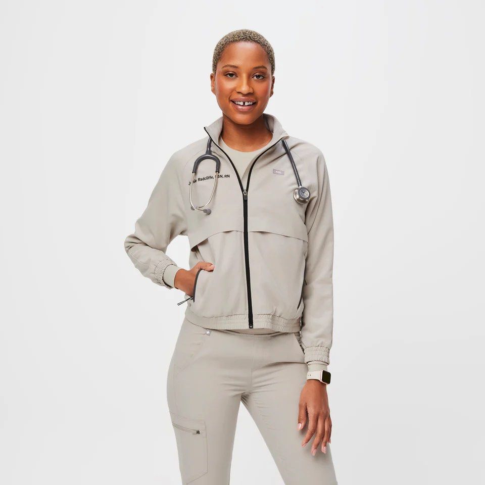 Figs scrub jacket womens sales