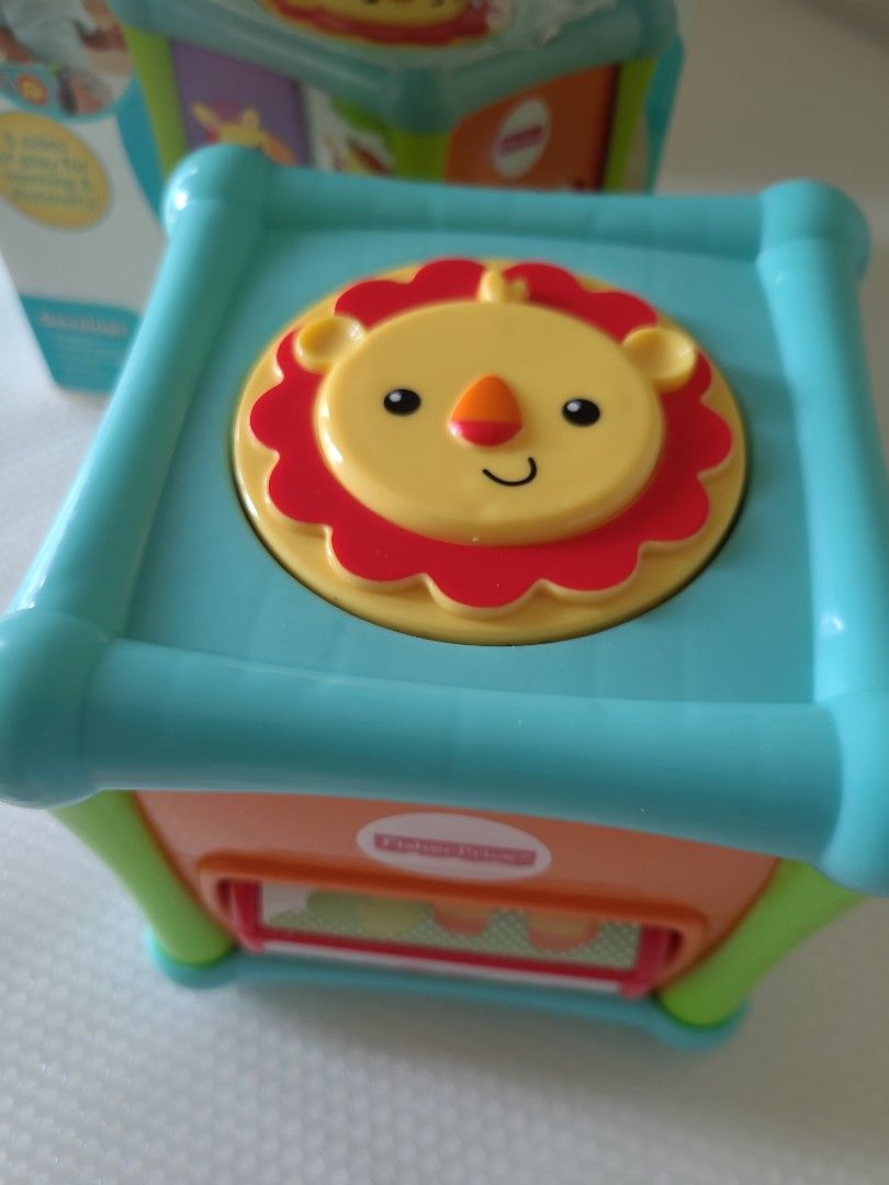 fisher-price-animal-activity-cube-babies-kids-infant-playtime-on
