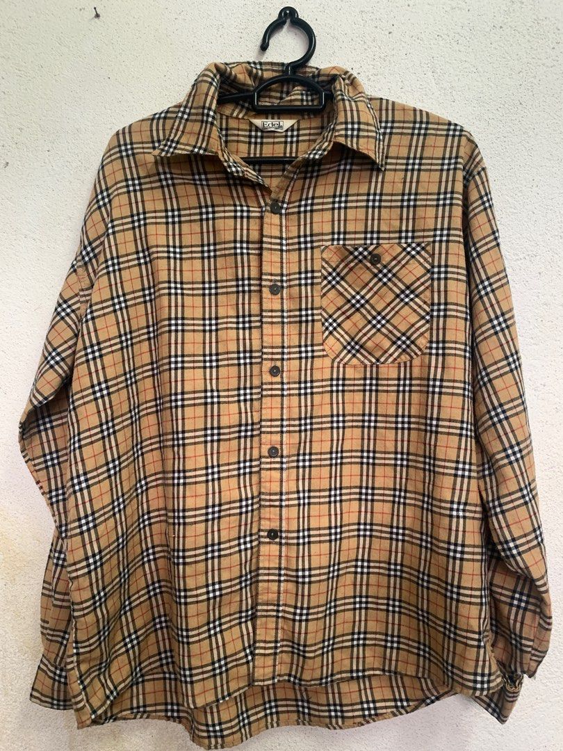 Flannel burberry discount