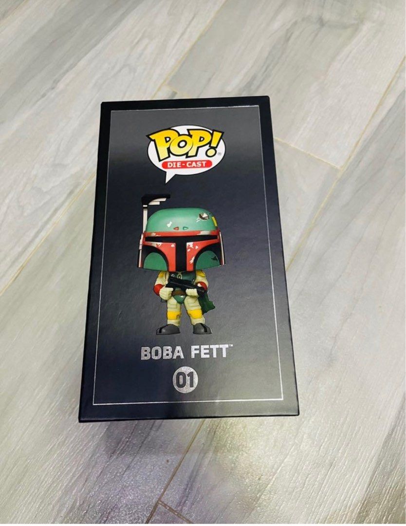 Funko POP Star Wars Boba Fett 01 Die Cast - Collection