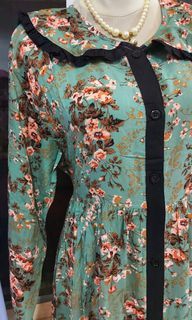 Gamis peatjar classic tosca