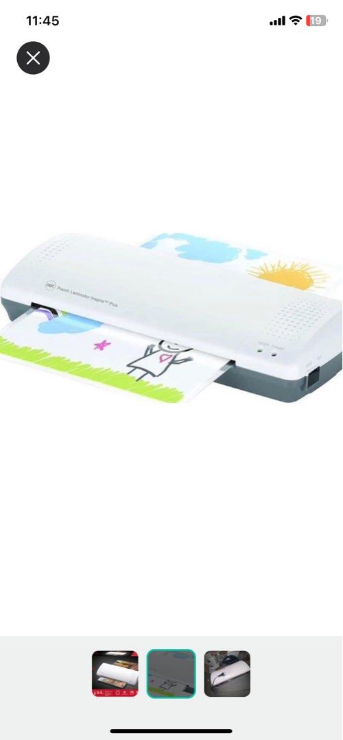 GBC Inspire Plus A4 Laminator, Computers & Tech, Printers, Scanners