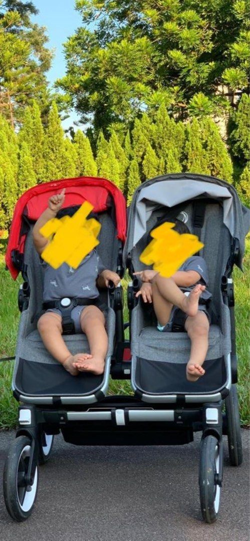 Bugaboo double clearance stroller used