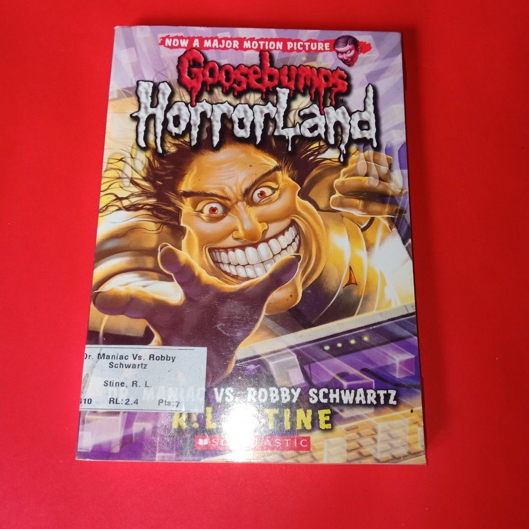 Goosebumps Scholastic Rl Stine Horror Scary Mystery Books Hobbies And Toys Books And Magazines 1549