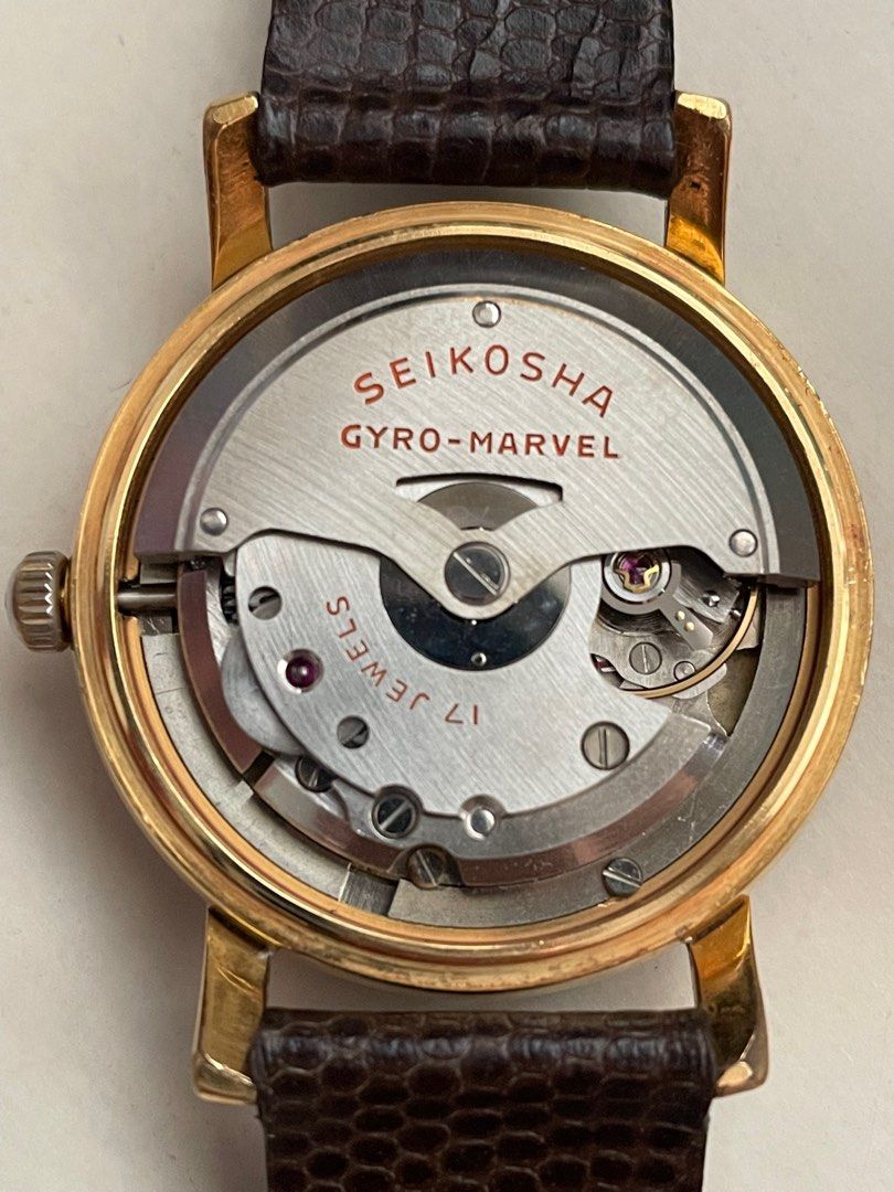 Seiko Gyro Marvel J14062 Rare OG Seiko with Magic Lever