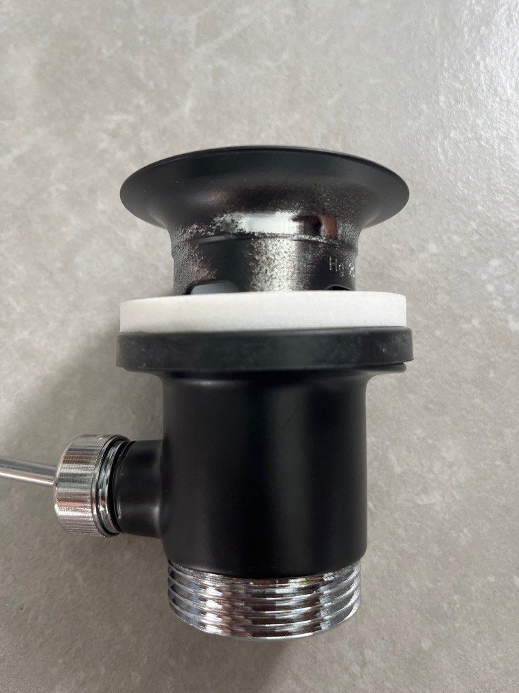 Hansgrohe black series sink stopper, Furniture & Home Living, Home