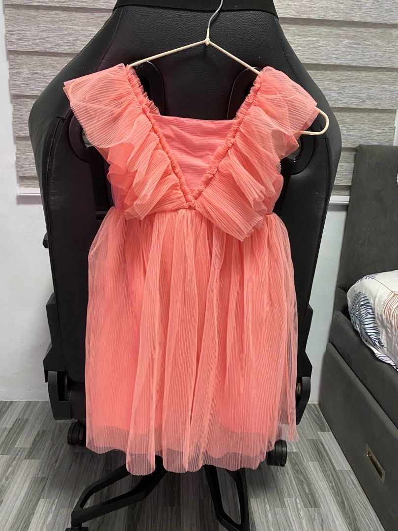 H&M Tulle Dress, Babies & Kids, Babies & Kids Fashion on Carousell