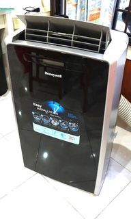 Honeywell MM14CCS Portable Air Conditioner, 14,000 BTU Cooling, With Fan & Dehumidifier (Black-Silver)