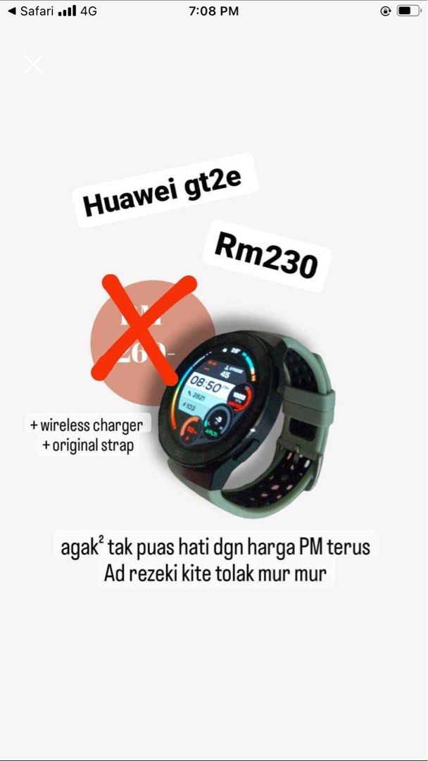 Harga hot sale huawei gt2e