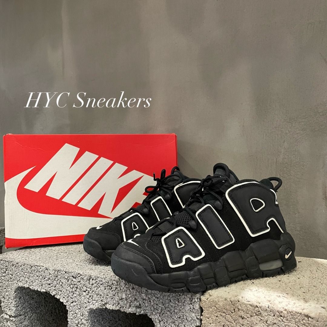 [HYC] NIKE AIR MORE UPTEMPO 黑白 大AIR 皮朋 PIPPEN 23.5CM 415082-002