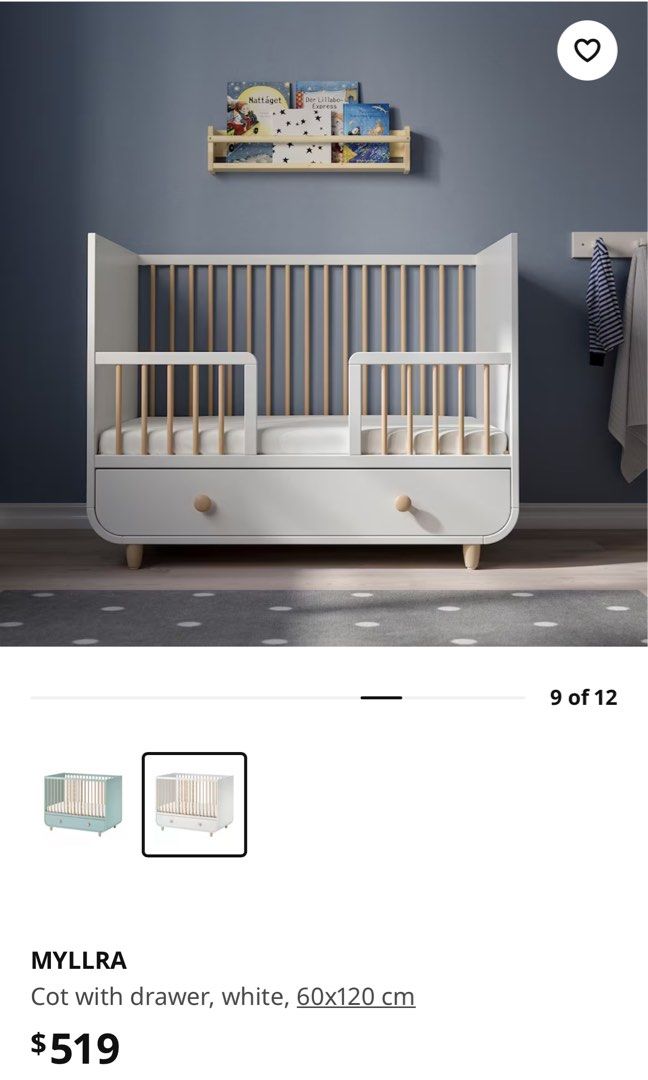 IKEA Children Cot/Bed, Babies & Kids, Baby Nursery & Kids Furniture ...