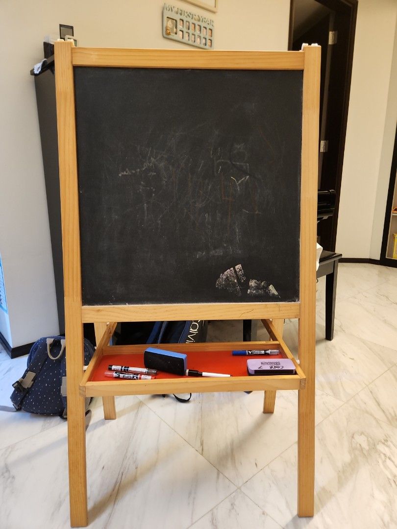 Ikea easel/ drawing board two sides, Hobbies & Toys, Stationery & Craft