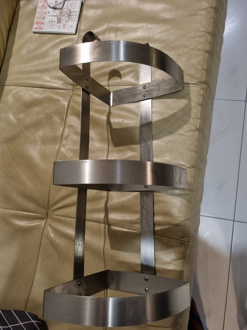 Ikea GRUNDTAL 58x26 shower caddy corner storage, Furniture & Home