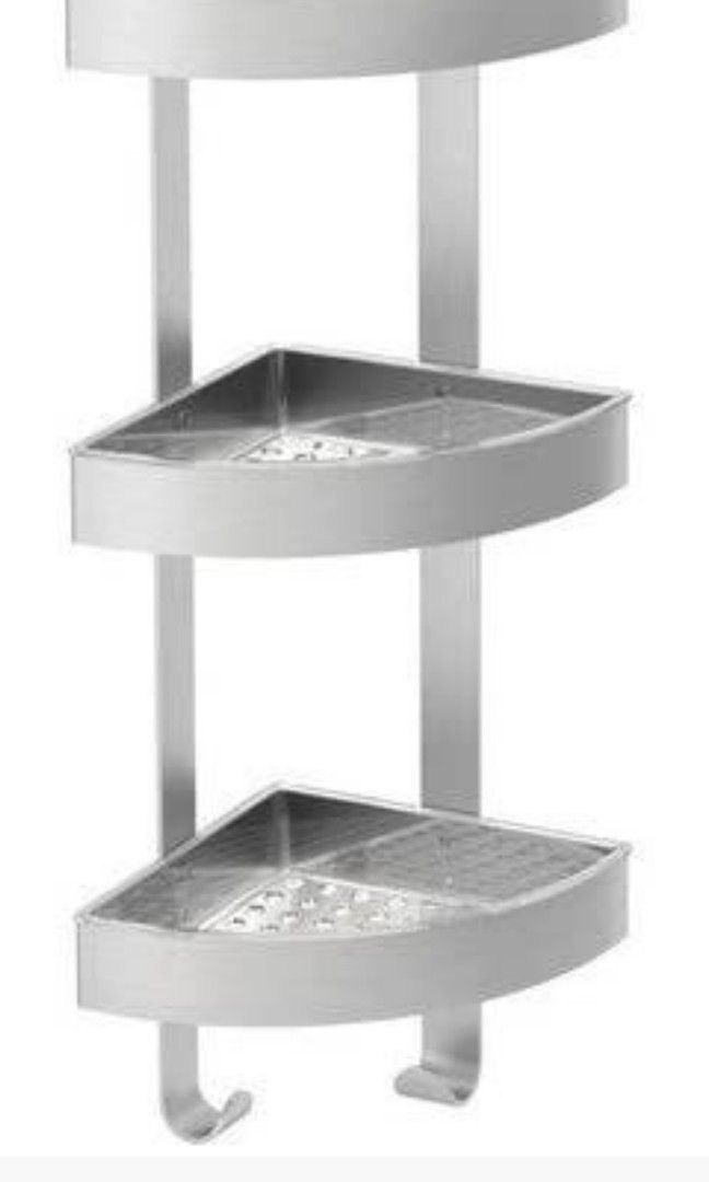 Ikea GRUNDTAL 58x26 shower caddy corner storage, Furniture & Home Living, Home Improvement