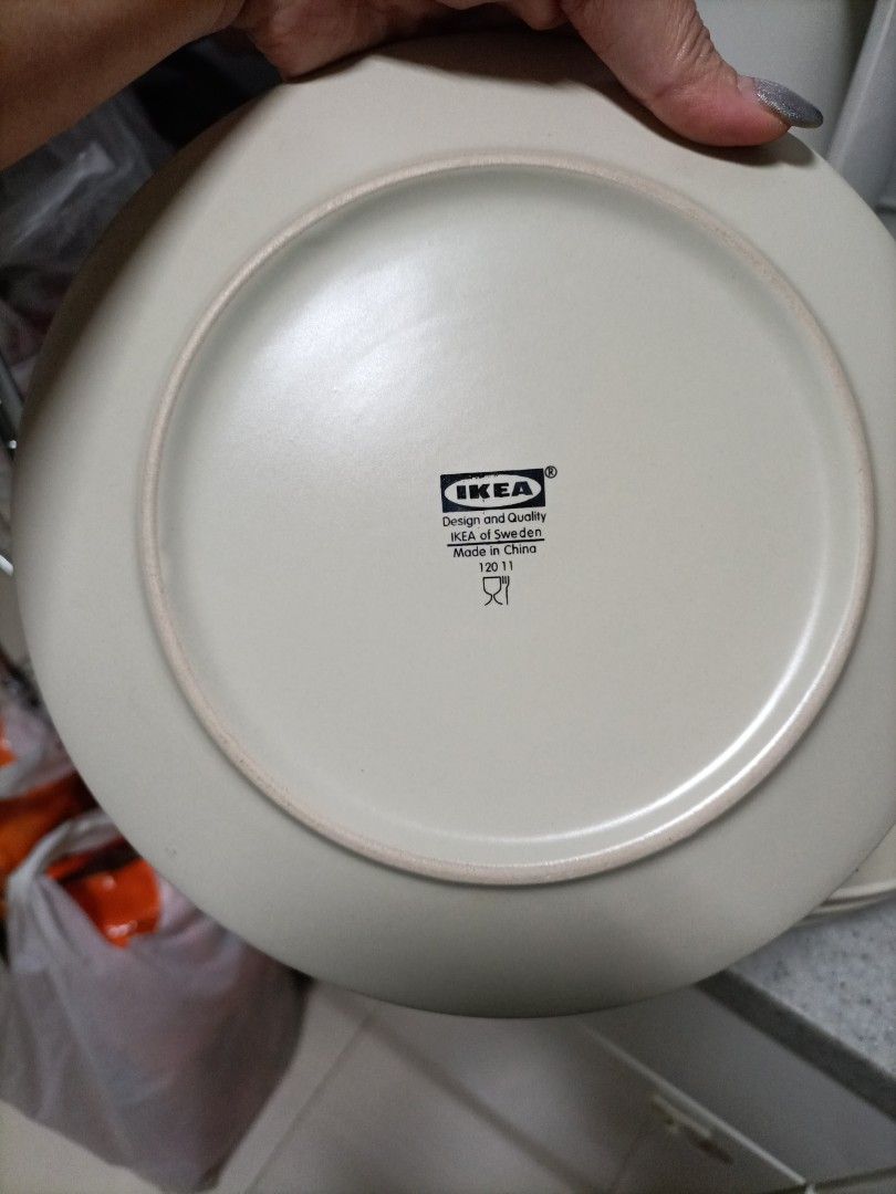 Ikea plates, Furniture & Home Living, Kitchenware & Tableware