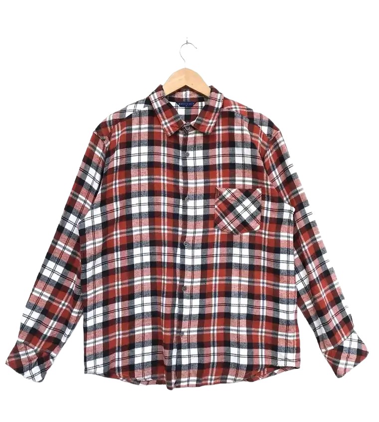 Japanese Brand Macchio Flannel Shirt, Men's Fashion, Activewear on ...