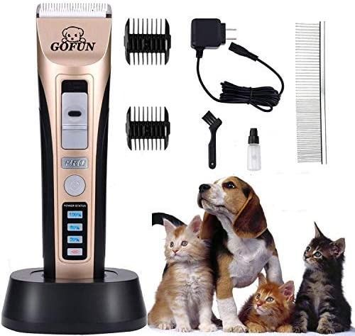 JHFUN Pet Grooming Clippers, Professional Dog Clippers Cat Grooming Clippers  for Thick Hair Dogs, Cats and Horses (UK Plug), Pet Supplies, Health &  Grooming on Carousell