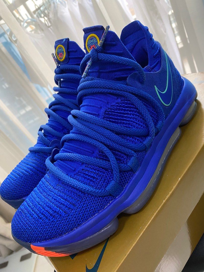 Nike kd deals 10 racer blue
