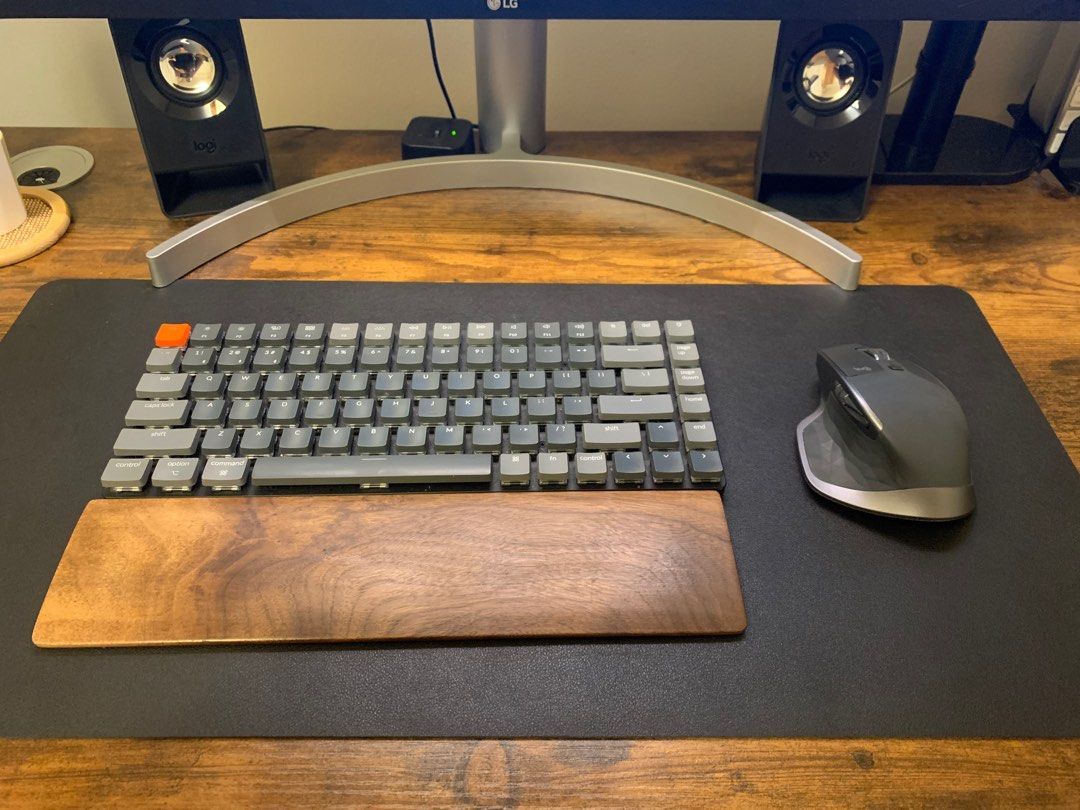 Keychron K3 Ultra Slim + Wrist Rest, Computers & Tech, Parts & Accessories, Computer Keyboard on