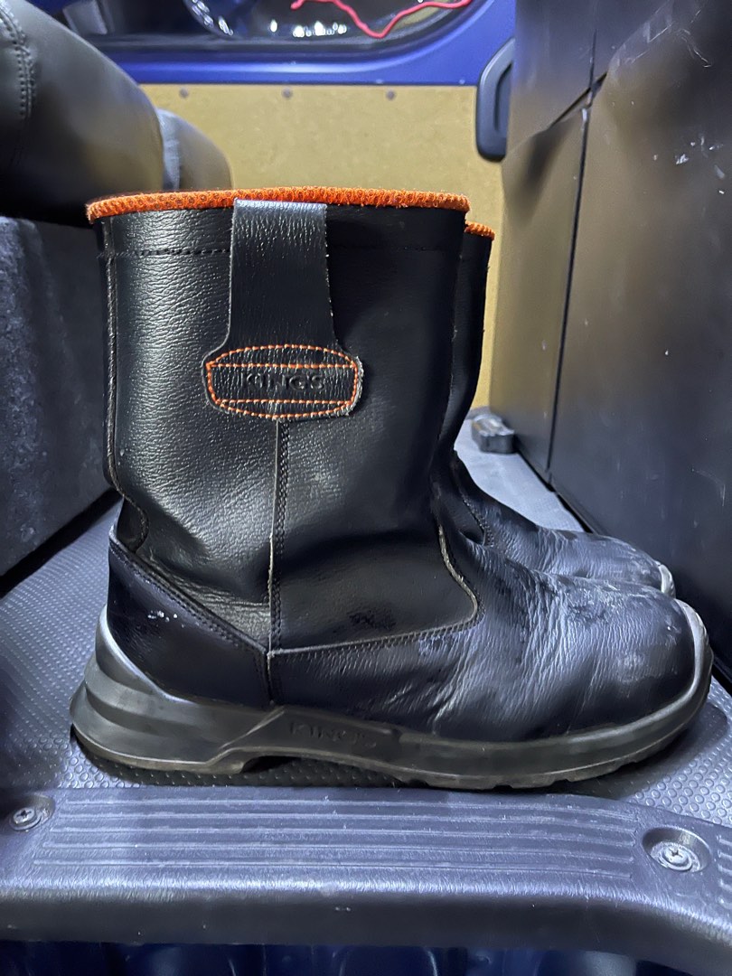 Kings safety boots, Men's Fashion, Footwear, Boots on Carousell