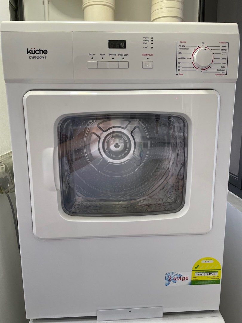 Kuche dryer. 1year old. Like new, TV & Home Appliances, Washing