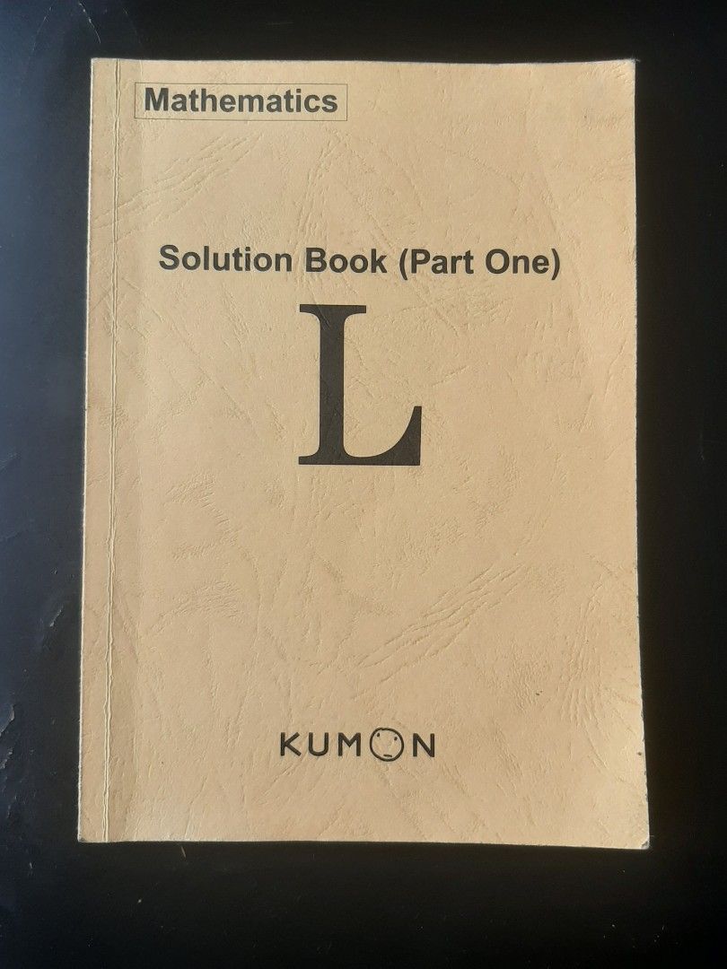 Kumon answers keys hobbies toys books magazines textbooks on