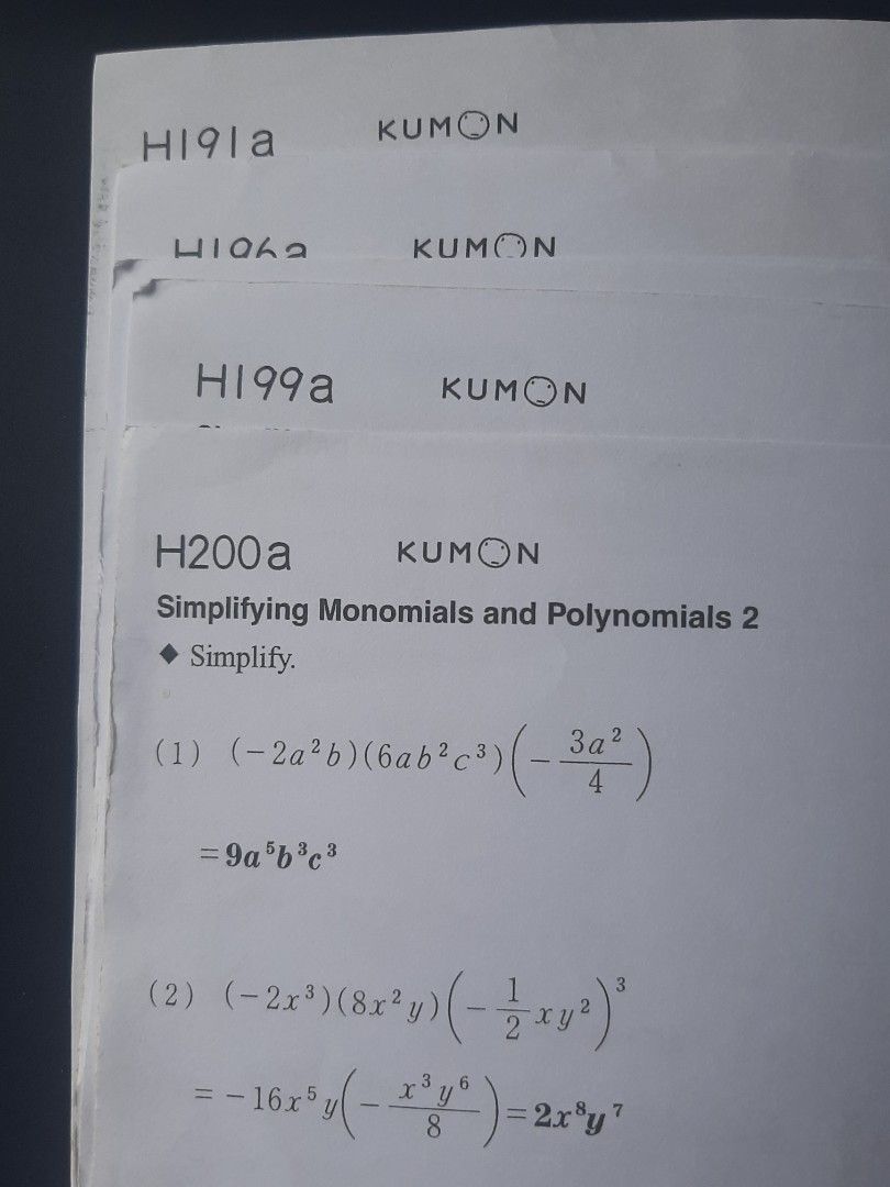Kumon Answers Keys, Hobbies & Toys, Books & Magazines, Textbooks on