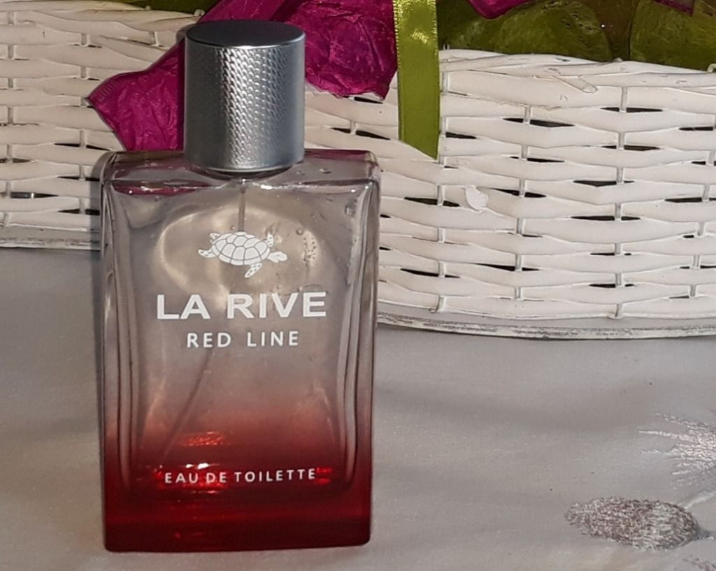 La rive red line perfume on sale