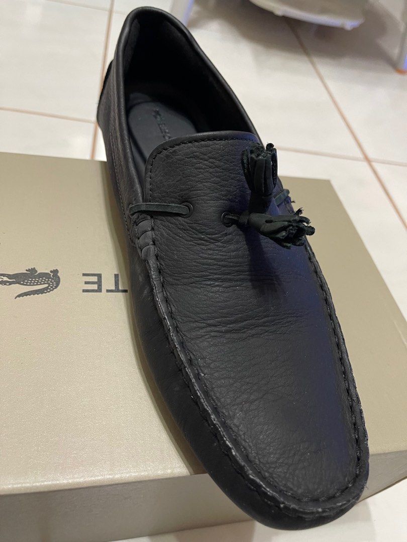 Lacoste Men s Piloter Tassel Leather Driving Shoes