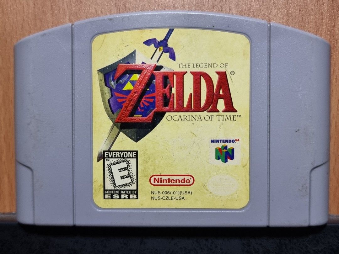 The Legend of Zelda: Ocarina Of Time Nintendo 64 (N64)- Tested And Works.