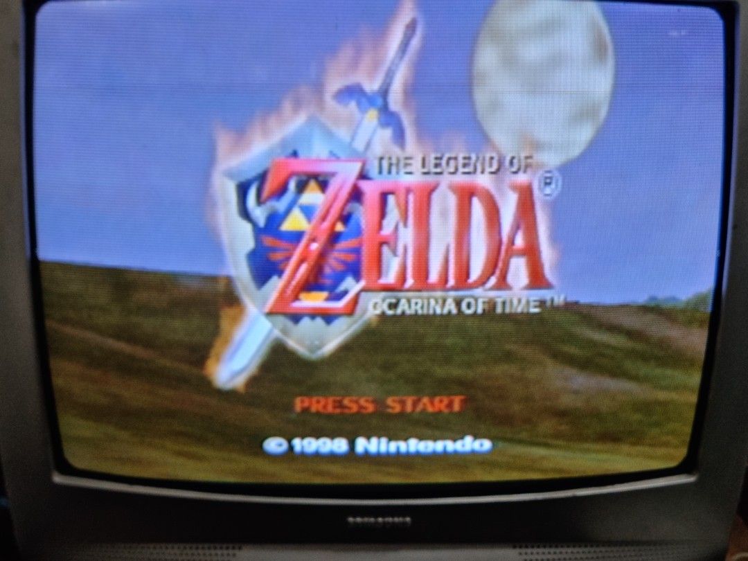 Legend of Zelda Ocarina Of Time Authentic Cartridge for Nintendo 64