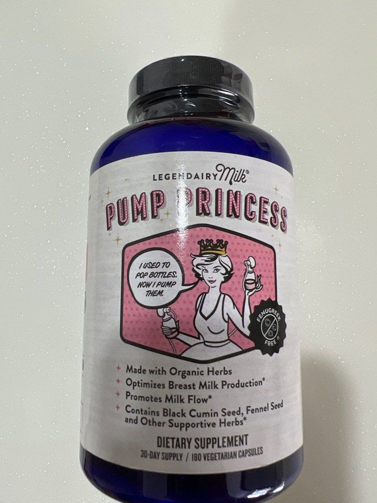 Legendairy Pump Princess 180 capsules, Babies & Kids, Nursing & Feeding