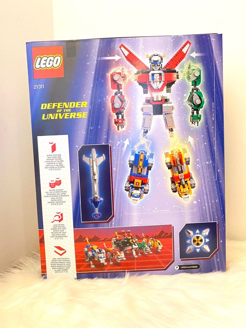 LEGO Ideas Voltron 21311 Building Kit 2321 Pieces Discontinued