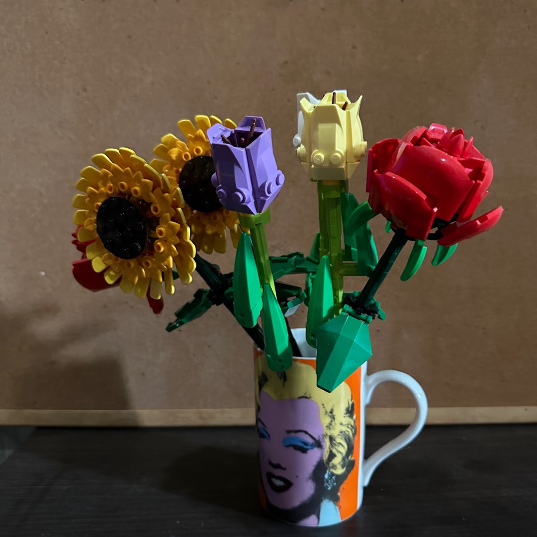 Flowers!! Rose 🌹, Tulip 🌷 & Sunflower 🌻 : r/lego