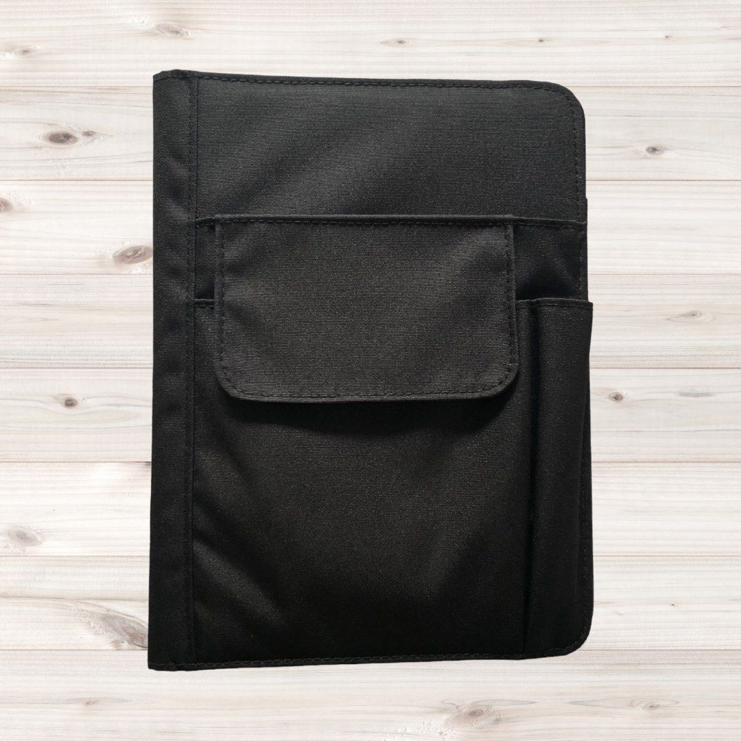 (48) Lihit Lab Smart Fit Notebook Cover, A5, Black, Hobbies & Toys