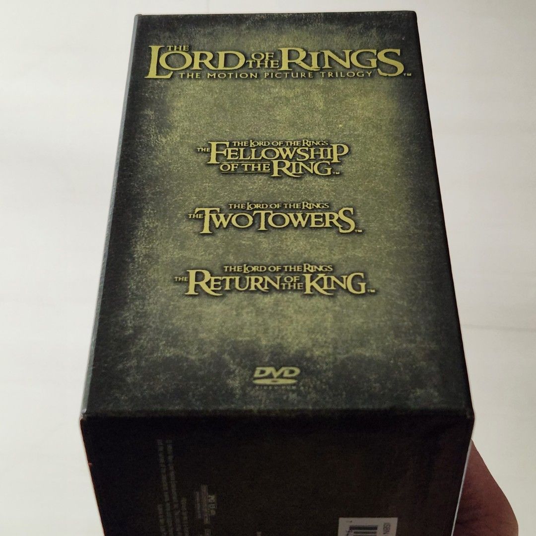 Lord of the Rings Special Extended Edition DVDs Boxset, Hobbies & Toys, Music & Media, CDs