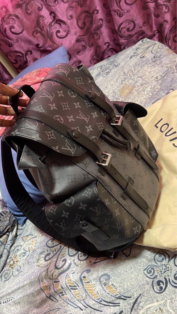 Louis Vuitton Tiny Backpack Monogram Empreinte Black in Grained