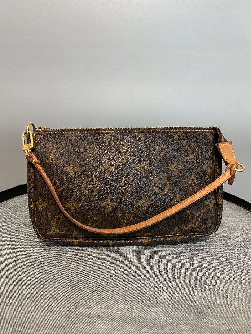 LV Mini Pochette Accessoires in Rose Gold Vernis Leather GHW, Luxury, Bags  & Wallets on Carousell