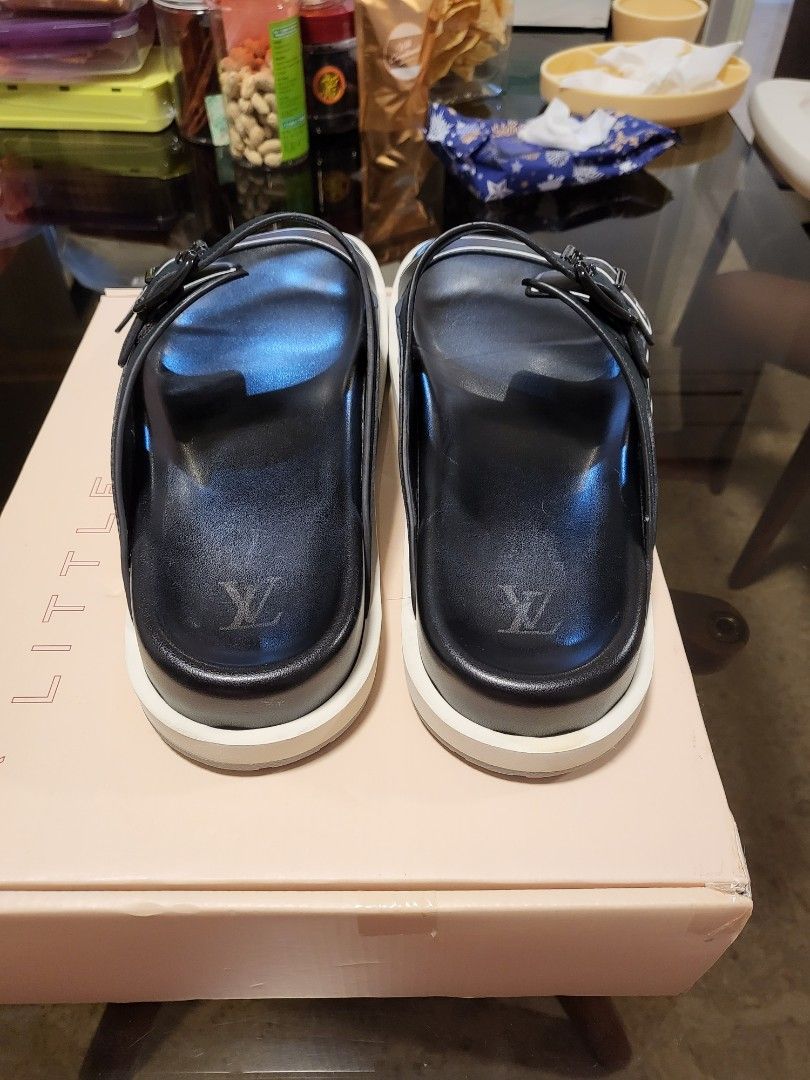 Louis vuitton lv trainer mule, Men's Fashion, Footwear, Flipflops and  Slides on Carousell