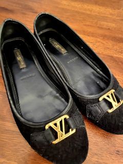 Louis Vuitton - Authenticated Hockenheim Flat - Leather Black for Men, Very Good Condition