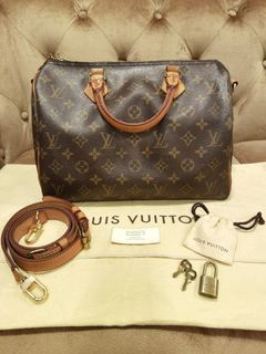 LV Strap Bandouliere, Luxury, Bags & Wallets on Carousell