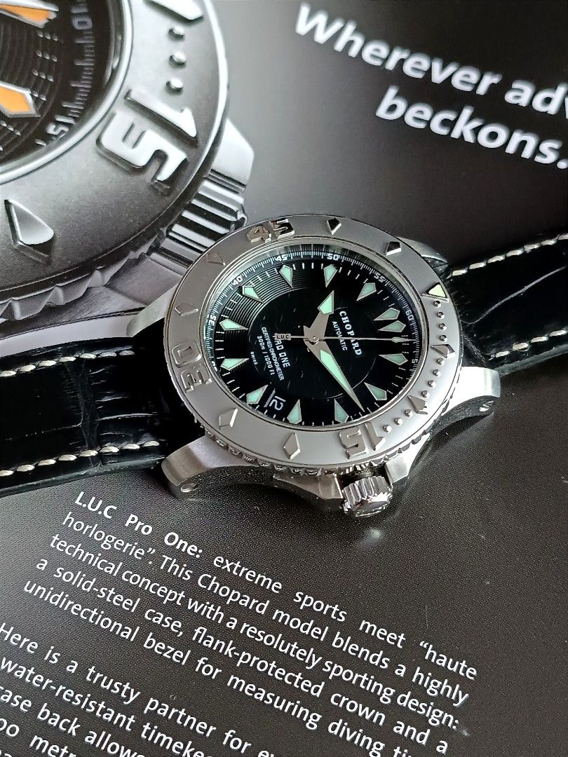 Chopard luc pro one cheap diver