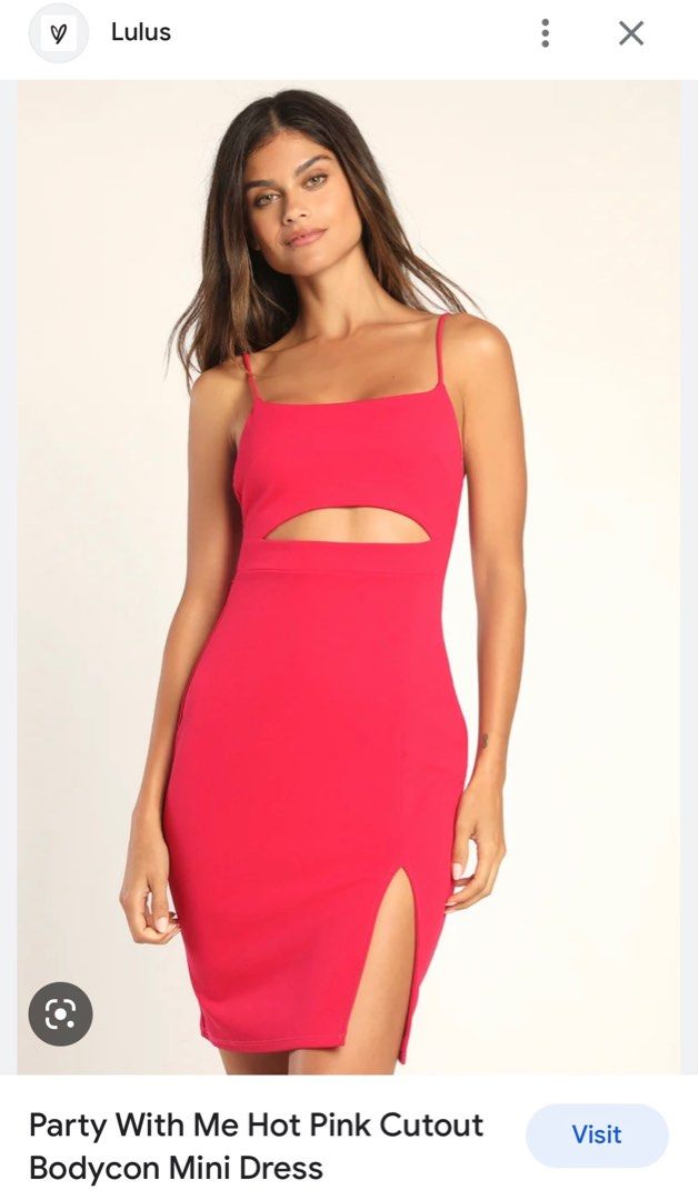 Lulus cutout dress online