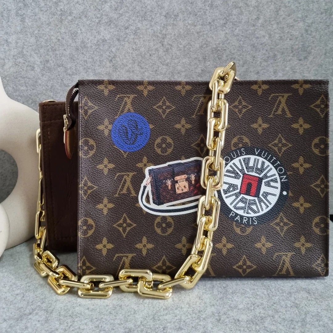 Lv toiletry 26 with strap, Luxury, Bags & Wallets on Carousell