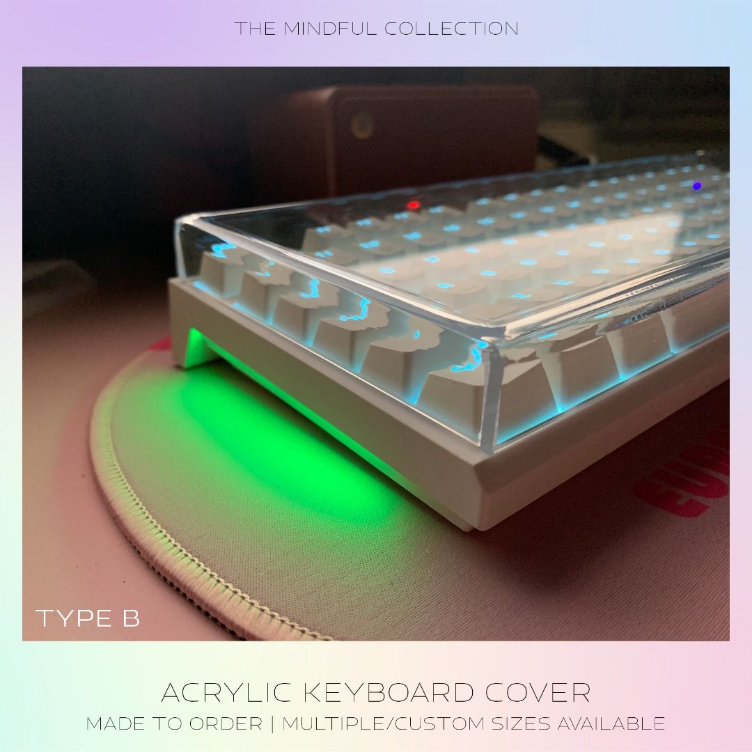 [MADE TO ORDER/CHEAPEST] Acrylic Keyboard Covers by TMC, Computers ...