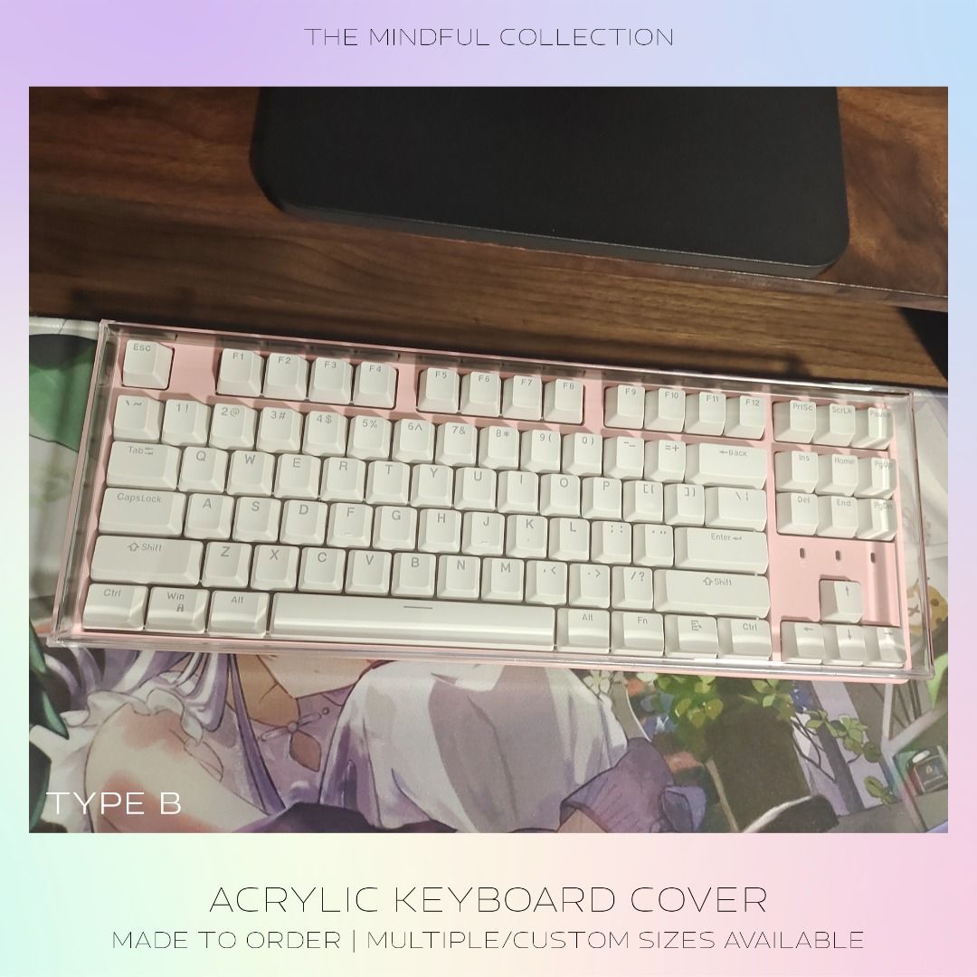 [MADE TO ORDER/CHEAPEST] Acrylic Keyboard Covers by TMC, Computers ...