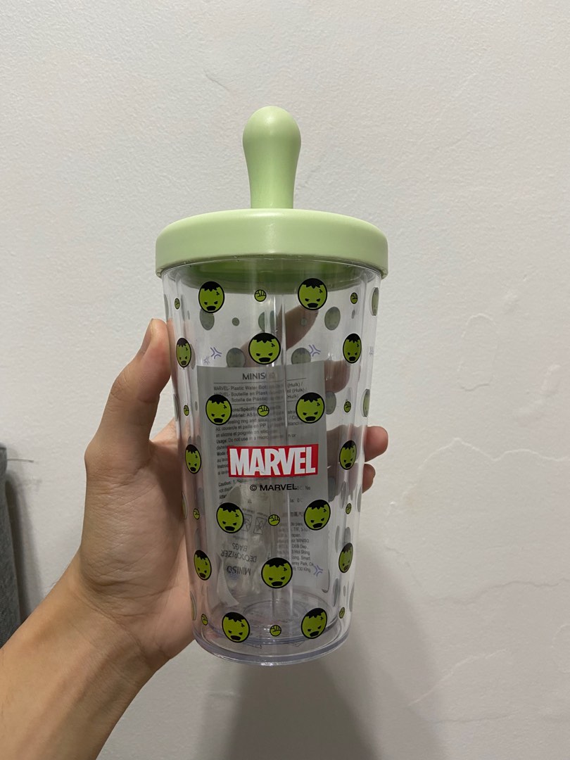 Marvel Miniso Water Bottle, Everything Else, Others on Carousell