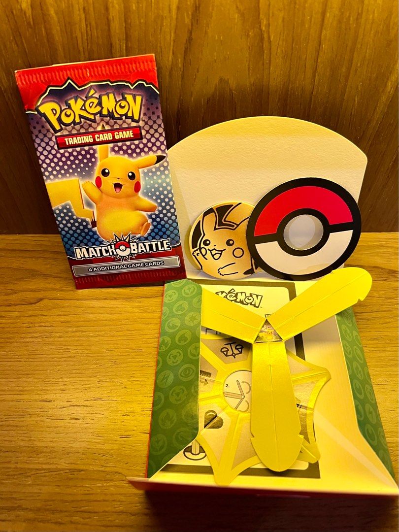Pokmon Match Battle McDonald's Promo Booster Pack  Sealed, 2023, 4 Cards