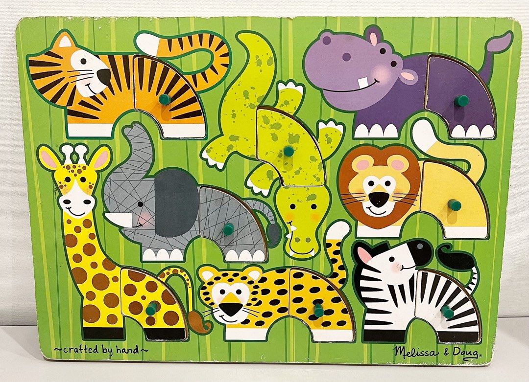 Melissa & Doug Magic-Pattern Kids' Wild Animals Maroc