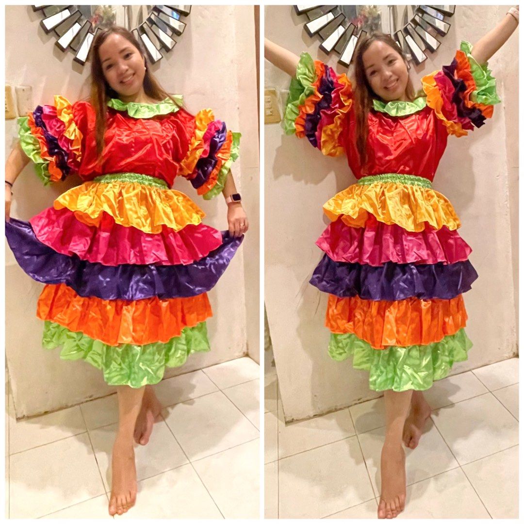 Mexican costume, Women's Fashion, Dresses & Sets, Traditional & Ethnic